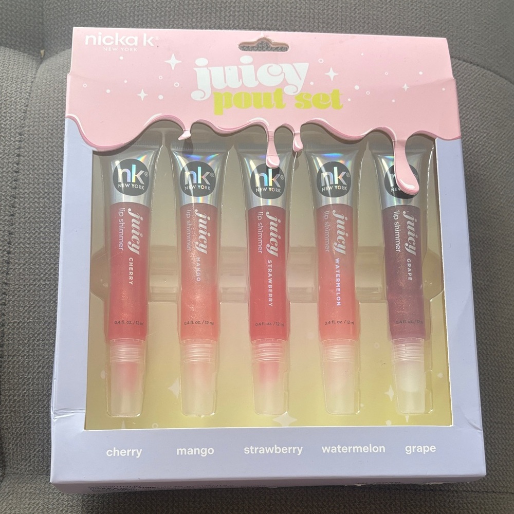 ❤️Nicka K Juicy Pout Set Lip Gloss